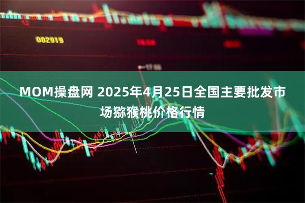 MOM操盘网 2025年4月25日全国主要批发市场猕猴桃价格行情